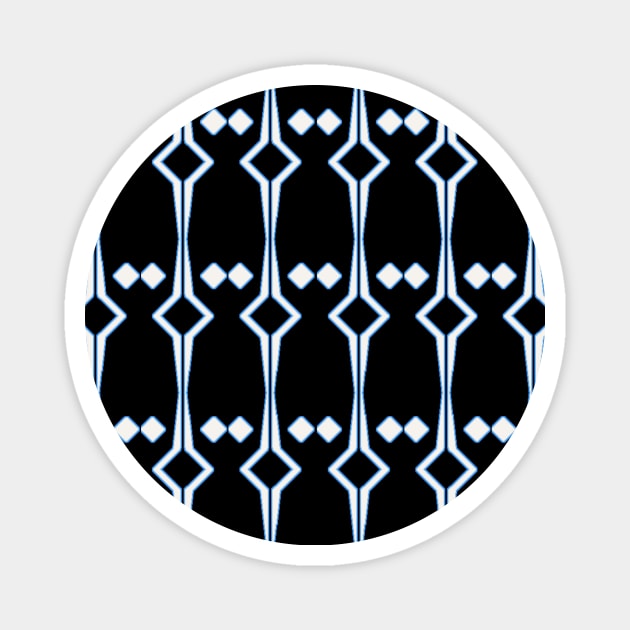 ahsoka neon sign pattern Magnet by aphro